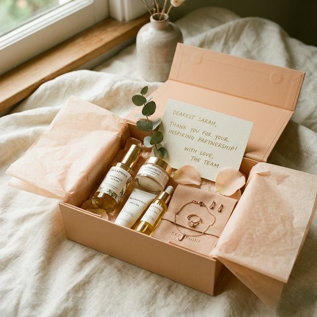 Premium beauty influencer reward package